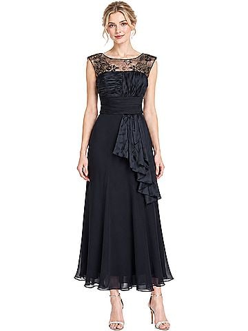 Aidan Mattox Silk Cocktail Dress (view 1)