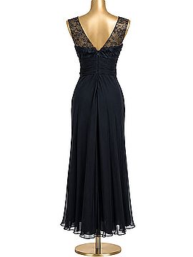 Aidan Mattox Silk Cocktail Dress (view 2)