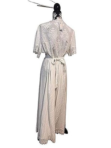 Francesca's Katrina Embroidered Long Kimono Casual Dress (view 2)
