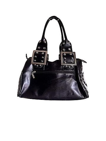 Tag Brand Y2K Punk Rivet Top Handle Shoulder Bag with Belt Buckles Shoulder Bag (view 2)