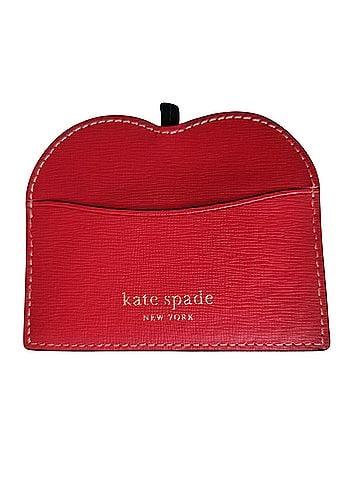 Kate Spade New York Disney Snow White Apple Leather Card Holder (view 2)