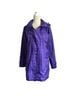 L.L.Bean 100% Polyester Plaid Purple Raincoat Size S - photo 1