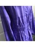 L.L.Bean 100% Polyester Plaid Purple Raincoat Size S - photo 12