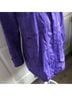 L.L.Bean 100% Polyester Plaid Purple Raincoat Size S - photo 5