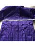 L.L.Bean 100% Polyester Plaid Purple Raincoat Size S - photo 10