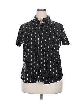Bridge & Burn Short Sleeve Blouse (view 1)