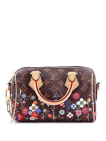 Louis Vuitton x Takashi Murakami Speedy Bandouliere Bag Flowers Monogram Canvas 20 (view 1)