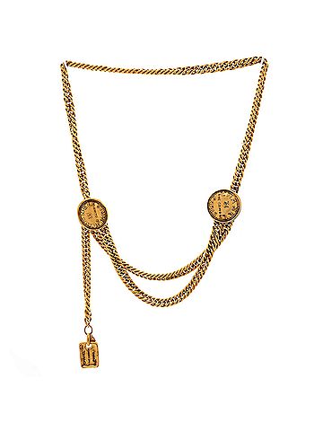 Chanel Vintage Medallion Multichain Belt Metal (view 2)