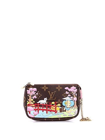 Louis Vuitton Pochette Accessoires Limited Edition Vivienne Xmas Monogram Canvas Mini (view 1)
