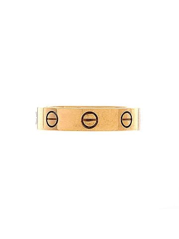 Cartier Love Wedding Band 1 Diamond Ring 18K Rose Gold with Diamond (view 1)