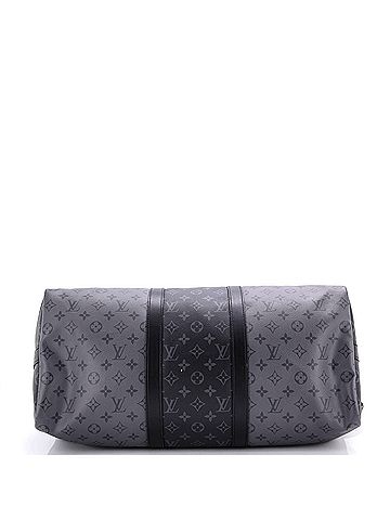 Louis Vuitton Keepall Bandouliere Bag Reverse Monogram Eclipse Canvas 50 (view 2)