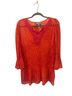 Catherines Paisley Red Orange 3/4 Sleeve Blouse Size 2X - photo 1