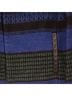 Maje 51% Acrylic 22% Wool 21% Polyester 6% Viscose 100% Calf Leather 100% Cotton 100% Viscose Stripes Blue Black Blazer Size M - photo 4