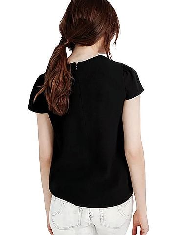 Maje Short Sleeve Top (view 2)