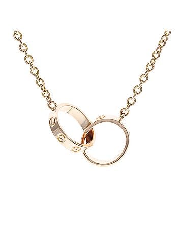 Cartier Cartier Baby Love Necklace Pink Gold (18K) No Stone Men,Women Fashion Pendant Necklace (Pink Gold) (view 1)