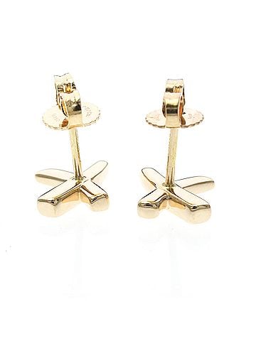Tiffany & Co. Tiffany Kiss Earrings No Stone Pink Gold (18K) Stud Earrings Pink Gold (view 2)