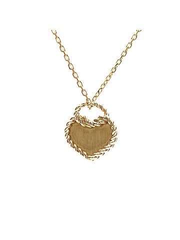 Cartier Cartier Torta Heart Necklace Pink Gold (18K) No Stone Men,Women Fashion Necklace (Pink Gold) (view 1)