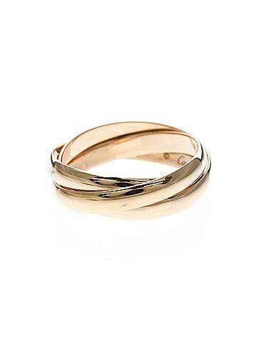 Cartier Cartier Trinity Ring Yellow Gold (18K),Pink Gold (18K),White Gold (18K) Fashion No Stone Band Ring Gold (view 2)