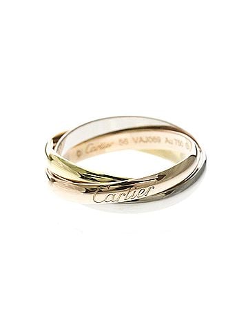 Cartier Cartier Trinity Ring Yellow Gold (18K),Pink Gold (18K),White Gold (18K) Fashion No Stone Band Ring Gold (view 1)