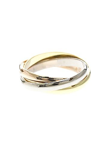 Cartier Cartier Trinity Ring Yellow Gold (18K),Pink Gold (18K),White Gold (18K) Fashion No Stone Band Ring Gold (view 2)