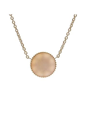 Christian Dior Christian Dior Rose De Vent Necklace Pink Gold (18K) Diamond,Opal Men,Women Fashion Necklace (Pink Gold) (view 2)
