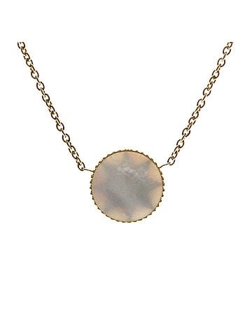 Christian Dior Christian Dior Rose De Vent Necklace Yellow Gold (18K) Diamond Men,Women Fashion Necklace (Gold) (view 2)