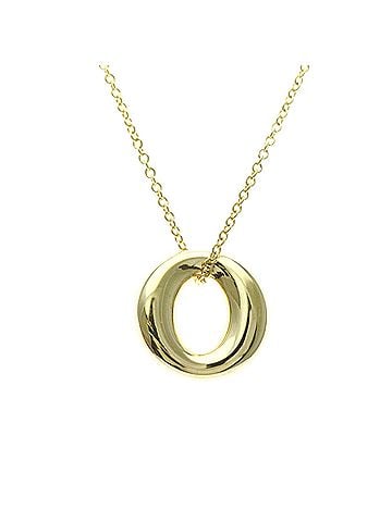 Tiffany & Co. Tiffany Sebiana Necklace Yellow Gold (18K) No Stone Men,Women Fashion Necklace (Gold) (view 1)