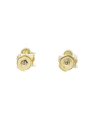 Van Cleef & Arpels Van Cleef &amp; Arpels Sweet Alhambra Earrings Onyx Yellow Gold (18K) Stud Earrings Gold (view 2)