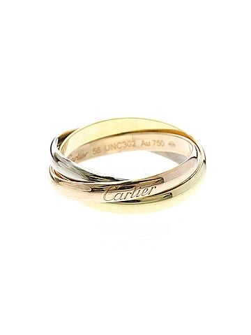 Cartier Cartier Trinity Ring Yellow Gold (18K),Pink Gold (18K),White Gold (18K) Fashion No Stone Band Ring Gold (view 1)