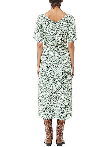 Ganni Floral Dress Casual Dress (view 2)