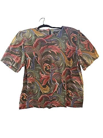 Susan Graver Short Sleeve Blouse (view 1)