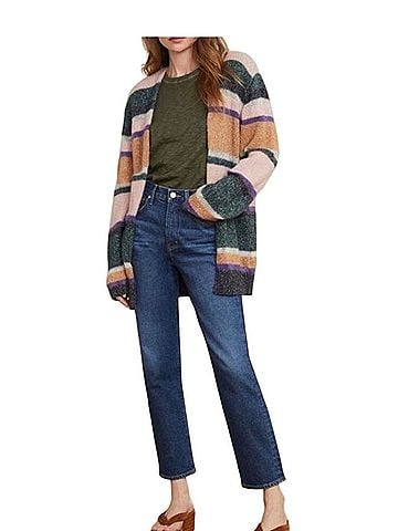 Veronica Beard Elizabeth Striped Cardigan (view 1)