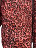 Noisy May Animal Print Red Black Jacket Size XS - photo 2