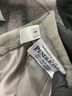 Pendleton 100% Virgin Wool Houndstooth Gray Pendleton Wool Pants Size 6 - photo 3
