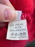 Luca Luca Red Pullover Sweater Size M - photo 5