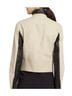 Theory 95% Cotton 5% Polyurethane 100% Lambskin 100% Polyester Black Tan Leather Jacket Size S - photo 2