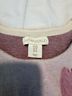 Cynthia Rowley Floral Pink Pullover Sweater Size M - photo 3