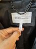BCBGeneration 100% Calf Leather Gray Leather Jacket Size S - photo 3