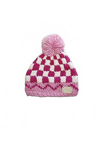 Blade & Rose Baby Checkered Pompom Bobble Hat (view 1)