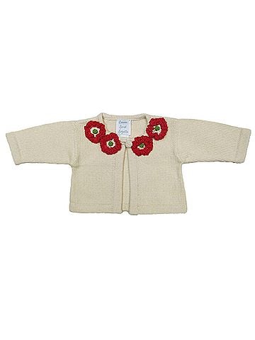 Lemon Loves Layette Newborn And Baby Girls Poppy Sweater (view 1)