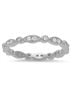 Starlette Silver Toned Women's Marquessa Stackable Ring Size 10 - photo 1