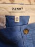 Old Navy Blue Khaki Shorts Size 14 - photo 3
