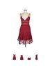 Lulus 100% Polyester 100% Polyester Red Cocktail Dress Size M - photo 1