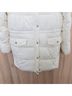 Talbots 100% Polyester White Ivory Jacket Size M - photo 4