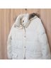 Talbots 100% Polyester White Ivory Jacket Size M - photo 5