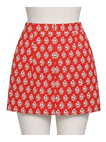 J.Crew Stretch Grasscloth Mini Skirt Casual Skirt (view 2)
