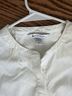 Athleta White Short Sleeve Blouse Size 8 - photo 3