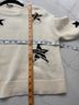 Rails Stars White Black Tan Pullover Sweater Size S - photo 6