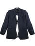 Topshop Boutique Open Back Cutout Strappy Wool Blazer Jacket Blazer - photo 2