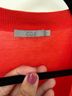 Cos Red Cardigan Size L - photo 3
